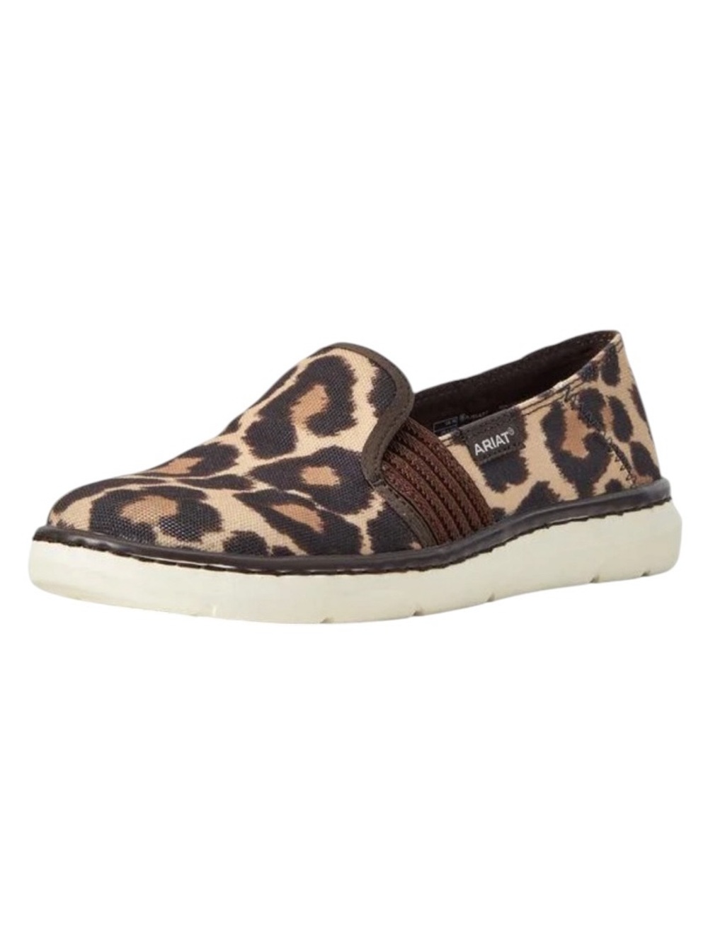 Ariat Ryder Leopard Women's Slip-On Shoes - Size 6B